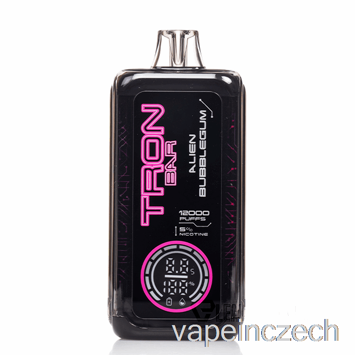 Tron Bar 12k Jednorázové Mimozemské žvýkačkové Vape Pero
